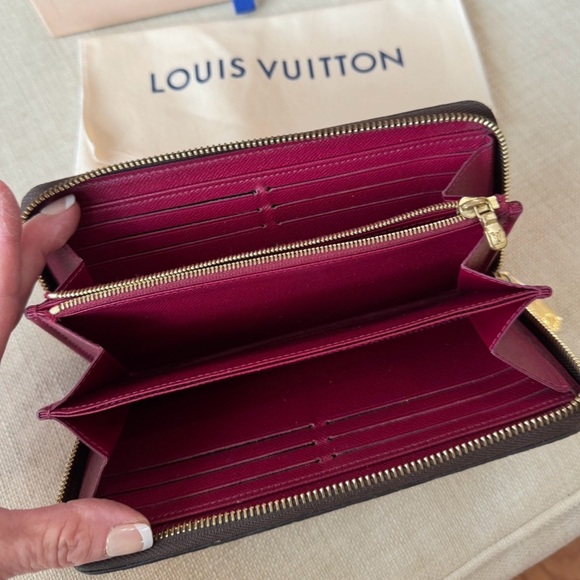 Louis Vuitton Monogram Wallet  in Brown and Gold